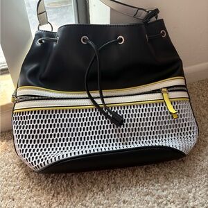Stylish Black and White Women's Bag